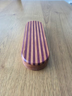 Purple Heart and Cherry Striped Clapper