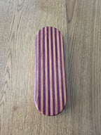 Purple Heart and Cherry Striped Clapper