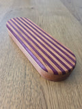 Purple Heart and Cherry Striped Clapper